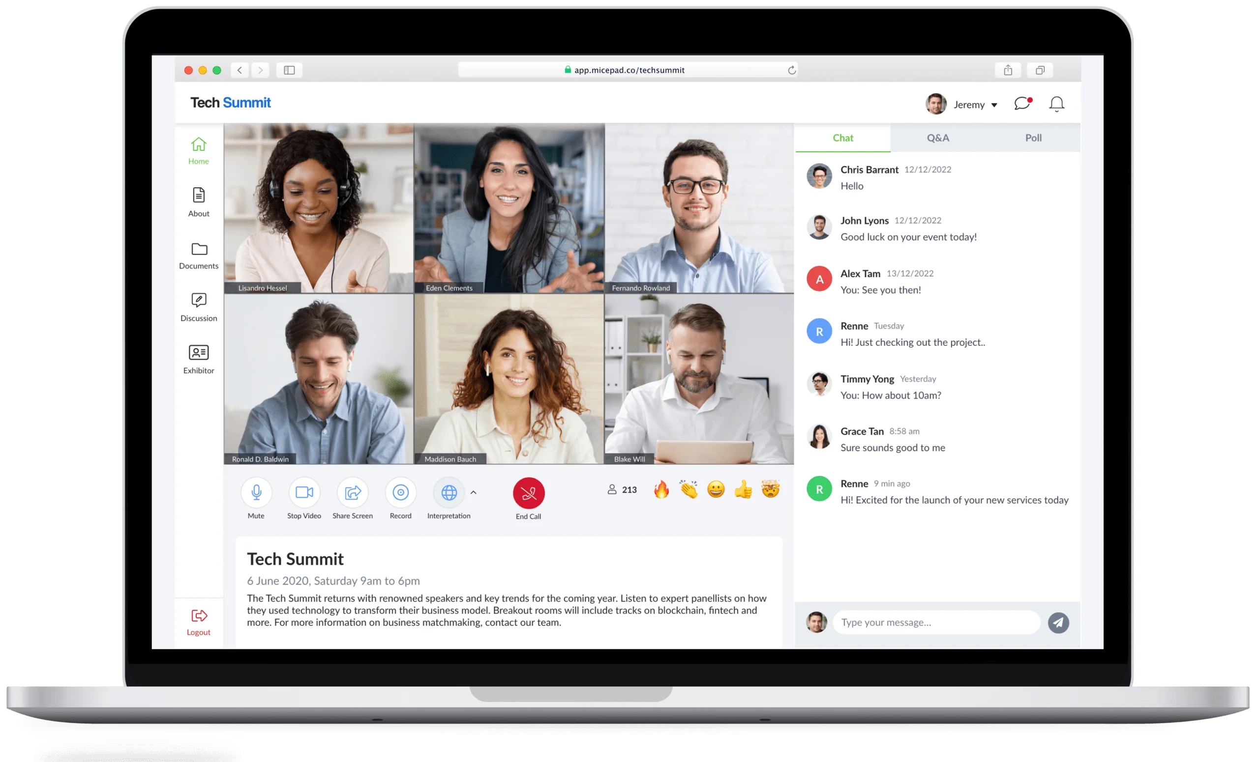 虛擬活動平台 - 為世界各地的受眾提供身臨其境的虛擬體驗 - Micepad Taiwan邁思科技