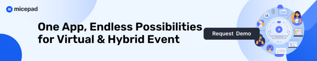 Micepad - Online and Virtual Event Management Software App
