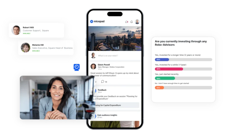 Mobile Event information at your fingertips - Micepad Singapore