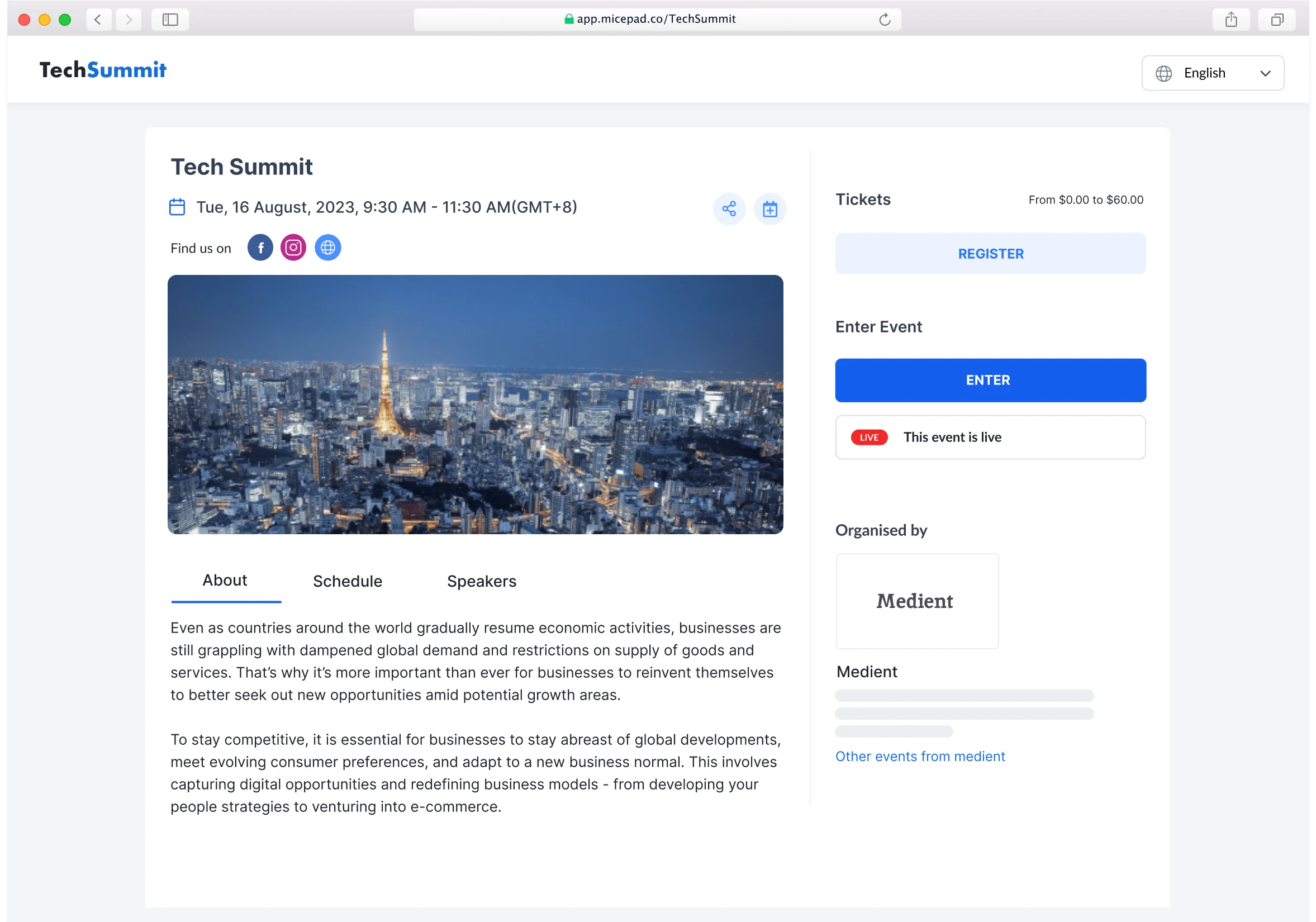 Full-Service Registration And Ticketing For Your Events - Micepad Singapore
