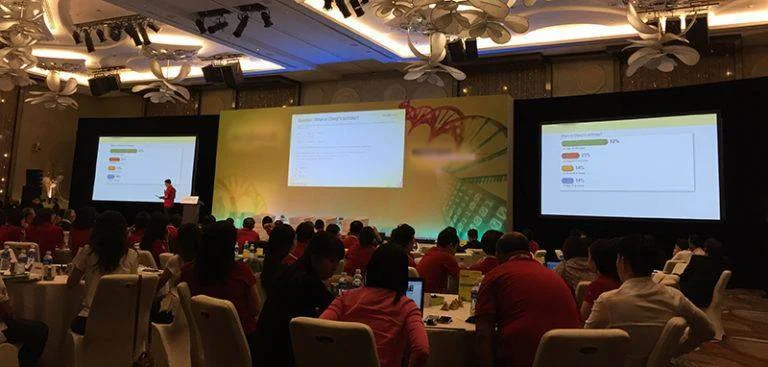 Live polling feature