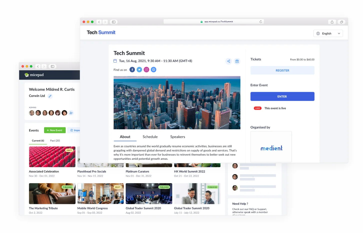 Event Management System & Software that can Streamlined Workflow - Micepad Singapore