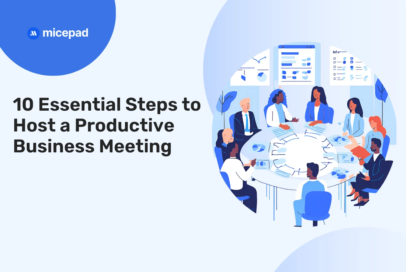 host a productive business meeting - micepad